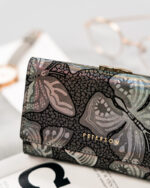 Damski, skórzany portfel w motylki - Peterson-2