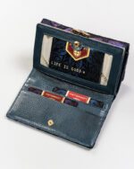 Damski, skórzany portfel w motylki - Peterson-7