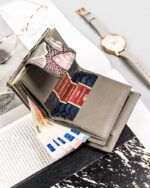 Mały, skórzany portfel damski na zatrzask - Peterson-8