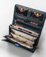 Duży portfel damski ze skóry naturalnej na zatrzask - Peterson-4