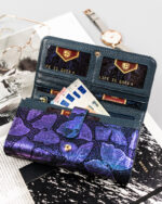 Duży portfel damski ze skóry naturalnej na zatrzask - Peterson-3