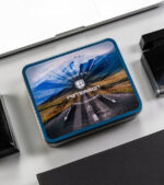 Duży, skórzany portfel męski z ozdobnym tłoczeniem - Peterson-11