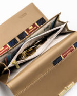 Duży, poziomy portfel damski ze skóry ekologicznej - Peterson-8