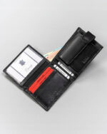 Zestaw prezentowy: skórzany portfel męski i brelok - Rovicky-7