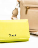 Portfel damski średnich rozmiarów ze skóry ekologicznej - 4U Cavaldi-3