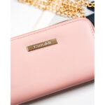 Portfel damski w typie piórnika ze skóry ekologicznej - 4U Cavaldi-3