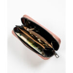 Portfel damski w typie piórnika ze skóry ekologicznej - 4U Cavaldi-7