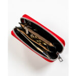 Portfel damski w typie piórnika ze skóry ekologicznej - 4U Cavaldi-7