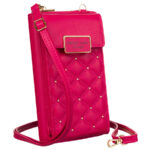 Mini torebka-portfel damska ze skóry ekologicznej - 4U Cavaldi-1