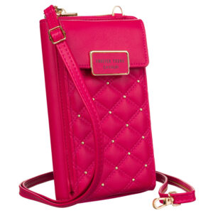 Mini torebka-portfel damska ze skóry ekologicznej - 4U Cavaldi-1