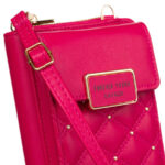 Mini torebka-portfel damska ze skóry ekologicznej - 4U Cavaldi-3