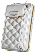 Mini torebka-portfel damska ze skóry ekologicznej - 4U Cavaldi-4