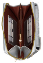 Mini torebka-portfel damska ze skóry ekologicznej - 4U Cavaldi-6