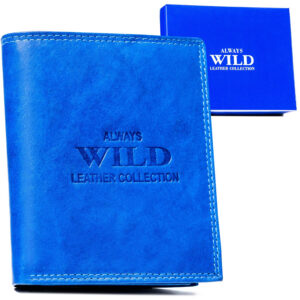 Duży, skórzany portfel męski - Always Wild-1