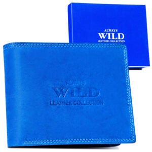 Duży portfel męski ze skóry naturalnej - Always Wild-1