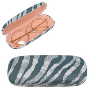 Eleganckie etui na okulary z motywem zebry - 4U Cavaldi-1