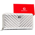 Duży portfel-piórnik damski ze skóry ekologicznej - Rovicky-1