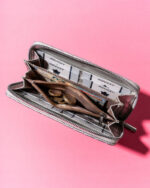 Duży portfel-piórnik damski ze skóry ekologicznej - Rovicky-6