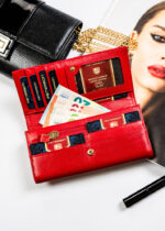 Duży portfel damski antykradzieżowy slim - Peterson-5