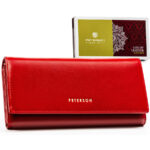 Duży portfel damski antykradzieżowy slim - Peterson-1