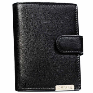 Skórzany portfel męski o klasycznym fasonie z RFID - Cavaldi-1