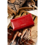 Portfel damski na prezent z ochroną kart RFID - Peterson-2