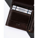 Portfel męski na prezent ze skóry naturalnej RFID - Rovicky-11