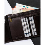 Portfel męski na prezent ze skóry naturalnej RFID - Rovicky-9