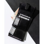 Kompaktowy portfel męski na karty ze skóry naturalnej - Rovicky-8