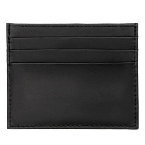 Skórzane etui na karty i dokumenty w czarnym kolorze-1