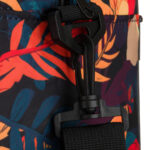 Wielokolorowa, lekka torba podróżna z wytrzymałego poliestru z portem USB - Rovicky-10