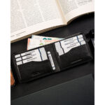 Poziome, czarne etui na karty ze skóry naturalnej zapakowane w eleganckie pudełko - 4U Cavaldi-6