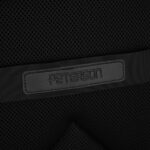 Granatowy plecak podróżny z poliestru z miejscem na laptopa, zawieszony na regulowanych szelkach - Peterson-21