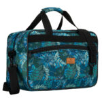 Pojemna torba podróżna wyposażona w dopinany pasek i zewnętrzną kieszeń zapinaną suwakiem - Rovicky-2