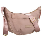 Listonoszka damska z nylonu w różowym kolorze, zamykana suwakiem - Peterson-1