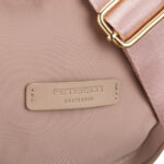 Listonoszka damska z nylonu w różowym kolorze, zamykana suwakiem - Peterson-9