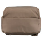 Mały, beżowy plecak damski wykonany z poliestru - Peterson-10