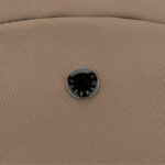 Mały, beżowy plecak damski wykonany z poliestru - Peterson-4