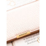 Duży, beżowy portfel damski ze skóry ekologicznej wyposażony w system RFID - Rovicky-4